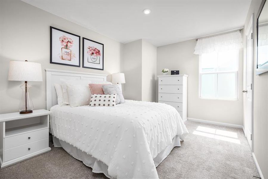 Furnished interior in a model home at Baxter Village in Piedmont (Image 9).