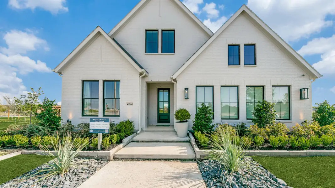 Front exterior of a home in the Estates at Stacy Crossing community, located in McKinney, TX (Image 3).