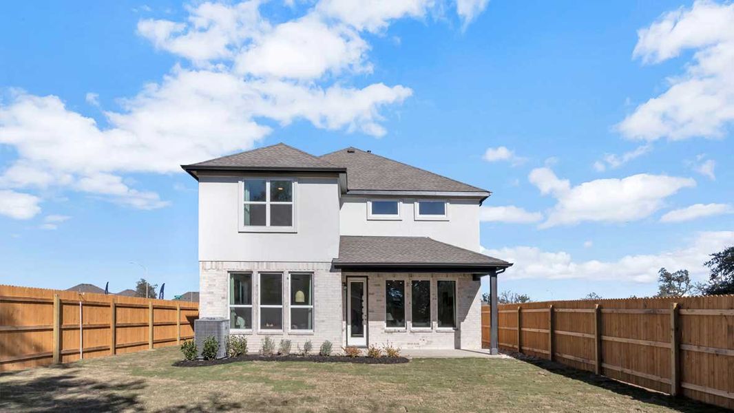 Exterior details of a home in Rosenbusch Ranch, Leander (Image 4).