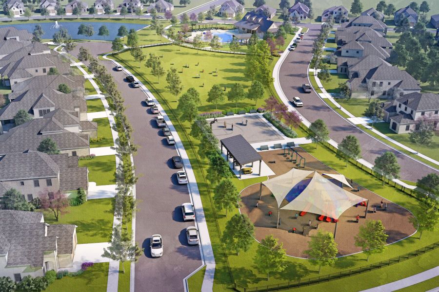 Amenity Center Rendering Amenity Center Rendering