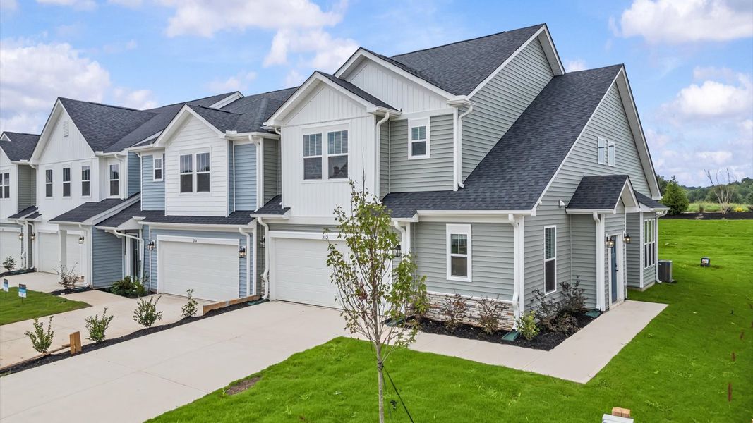 Front exterior of a home in the Barton Hollow community, located in Fountain Inn, SC (Image 10).