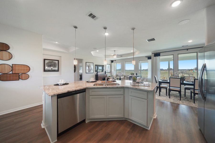 Blue Jays Landing Model Home – Madison – Kitchen Blue Jays Landing Model Home – Madison – Kitchen