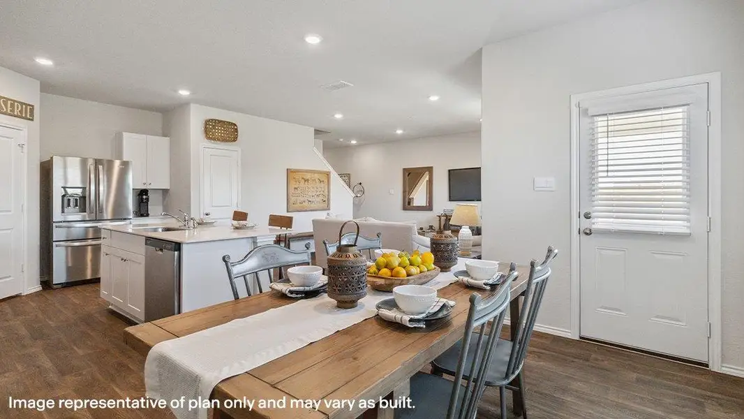 Furnished interior in a model home at Seneca Trails in Leon Valley (Image 9).