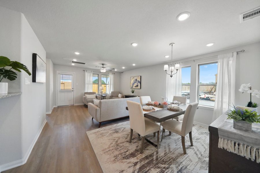 Sandrock Station Model Home - Dining Room Sandrock Station Model Home - Dining Room
