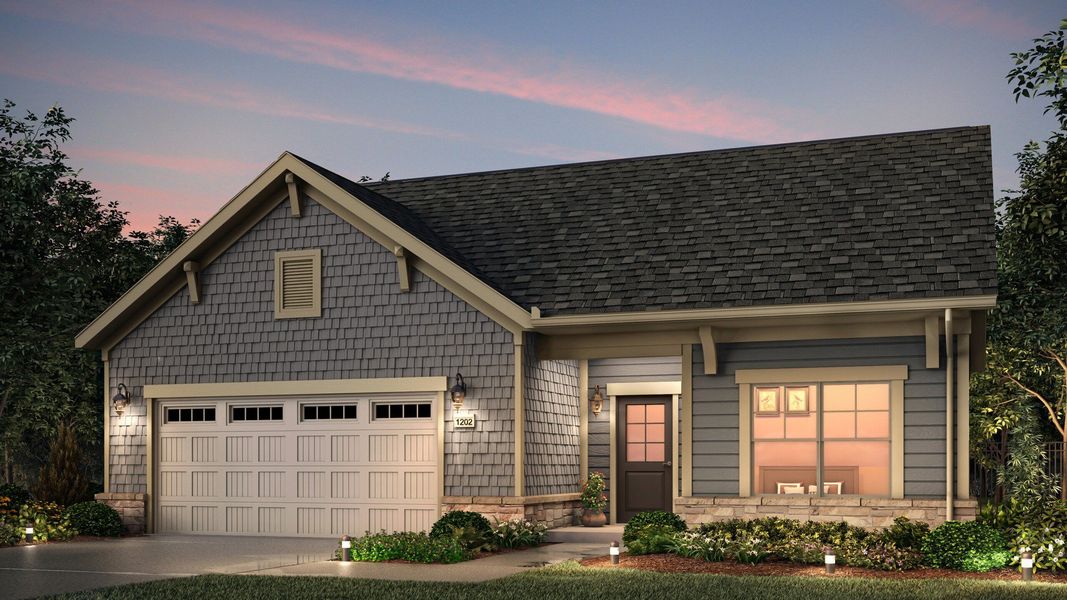 Front exterior of a home in the The Grove at Haven Hill community, located in Lenoir City, TN (Image 9).