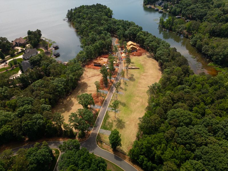 Homes under construction in the Edgewater on Lake Tillery community in Norwood, NC (Image 36).