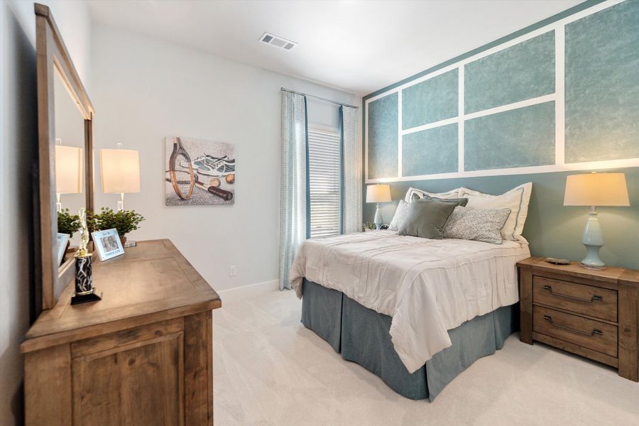 Furnished interior in a model home at Creekview Addition in Van Alstyne (Image 40). Furnished interior in a model home at Creekview Addition in Van Alstyne (Image 40).