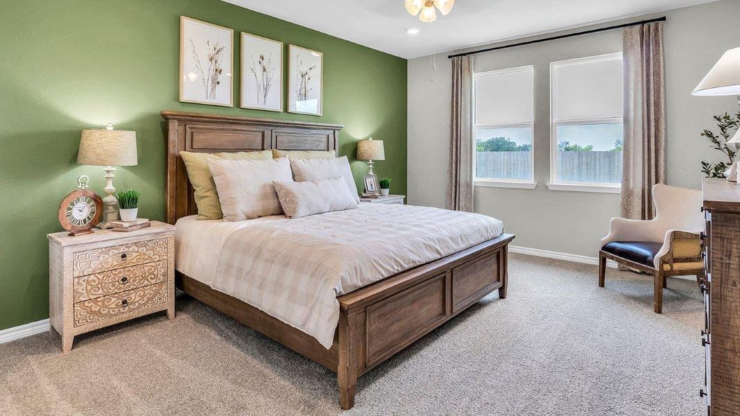 Furnished interior in a model home at Country Meadows in Thorndale (Image 15).