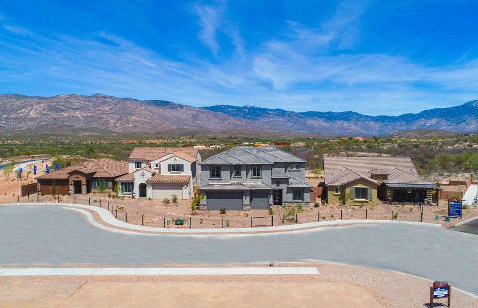 New homes in Tucson like Vail Parke at Rocking K feature luxurious home sites and desert views. New homes in Tucson like Vail Parke at Rocking K feature luxurious home sites and desert views.