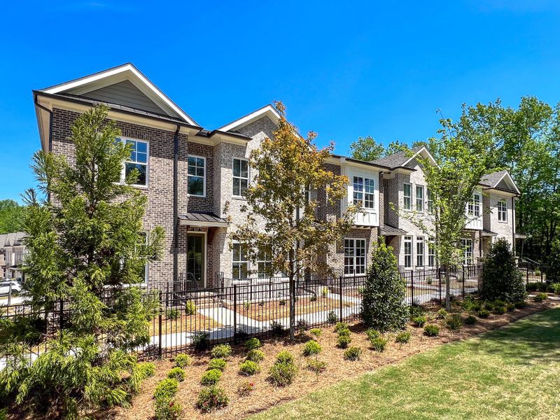 Front exterior of a home in the Ward's Crossing community, located in Johns Creek, GA (Image 6). Front exterior of a home in the Ward's Crossing community, located in Johns Creek, GA (Image 6).