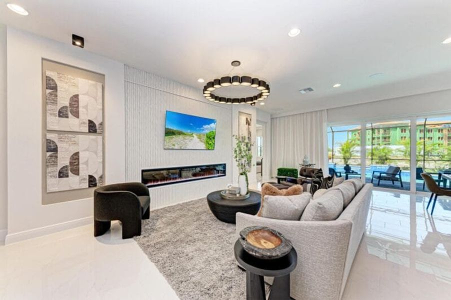 Furnished interior in a model home at Inspiration at Watercolor Place in Bradenton (Image 68). Furnished interior in a model home at Inspiration at Watercolor Place in Bradenton (Image 68).