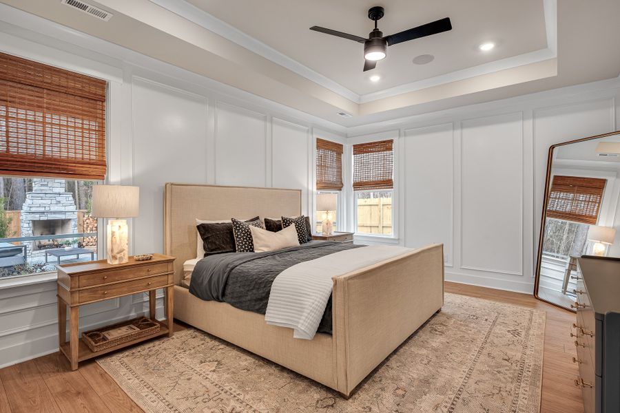 Furnished interior in a model home at Creek Pointe in Moncks Corner (Image 16).