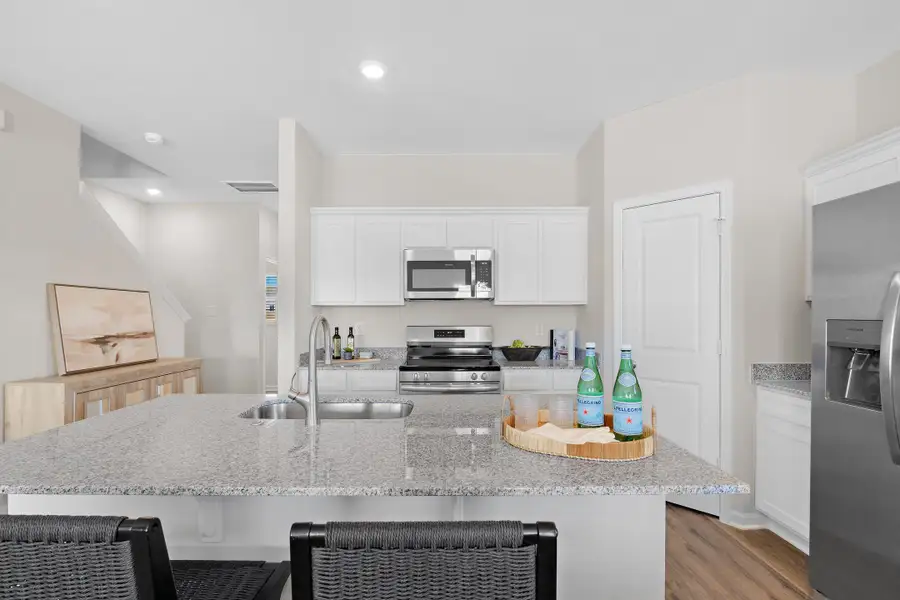 Furnished interior in a model home at Anderson Village in Spartanburg (Image 5).