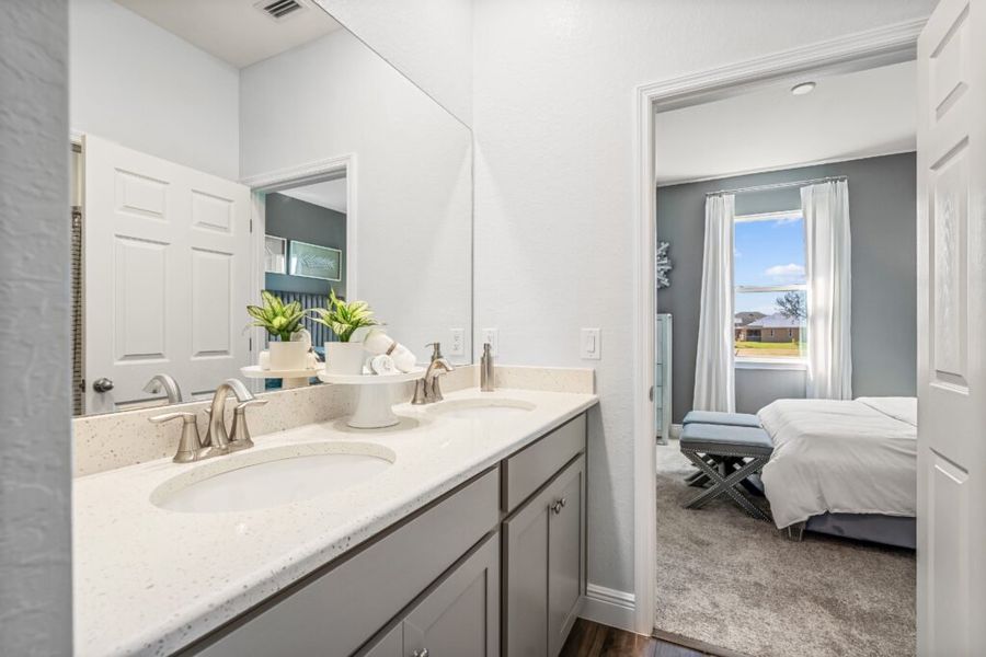 Furnished interior in a model home at Cape Coral in Cape Coral (Image 24).