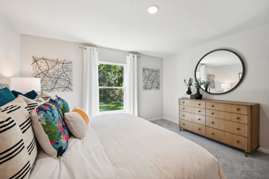 Furnished interior in a model home at The Collection at Bradbury Creek in Haines City (Image 16).