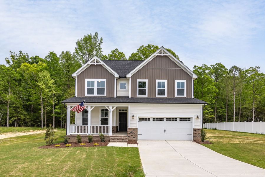 Front exterior of a home in the Montrose community, located in Aberdeen, NC (Image 2). Front exterior of a home in the Montrose community, located in Aberdeen, NC (Image 2).