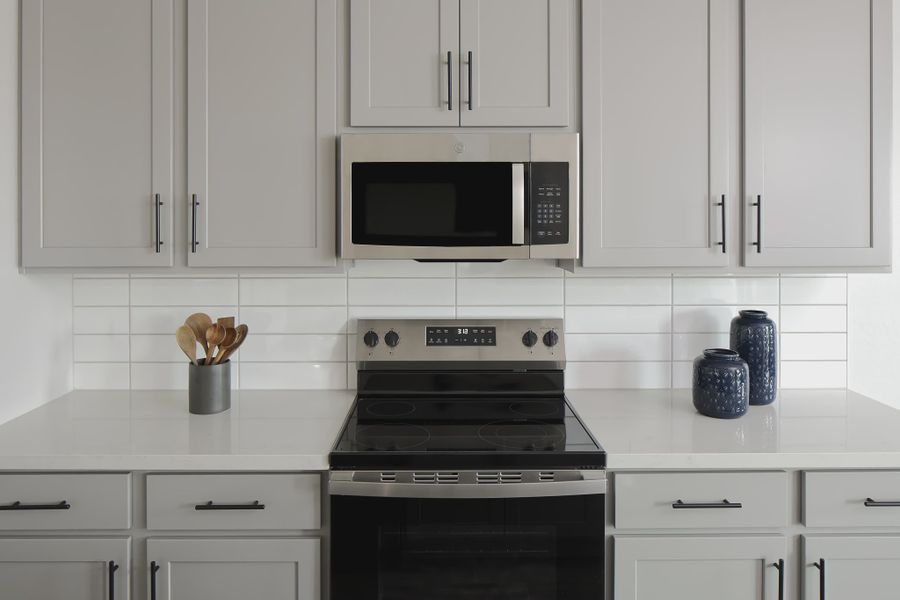 Furnished interior in a model home at Sunset Farms in Tolleson (Image 9).