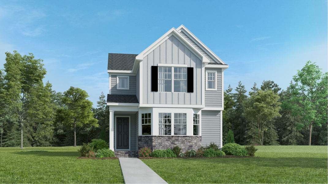 Image 5 of the Devon Square: Cottage Collection community in Wake Forest, NC.