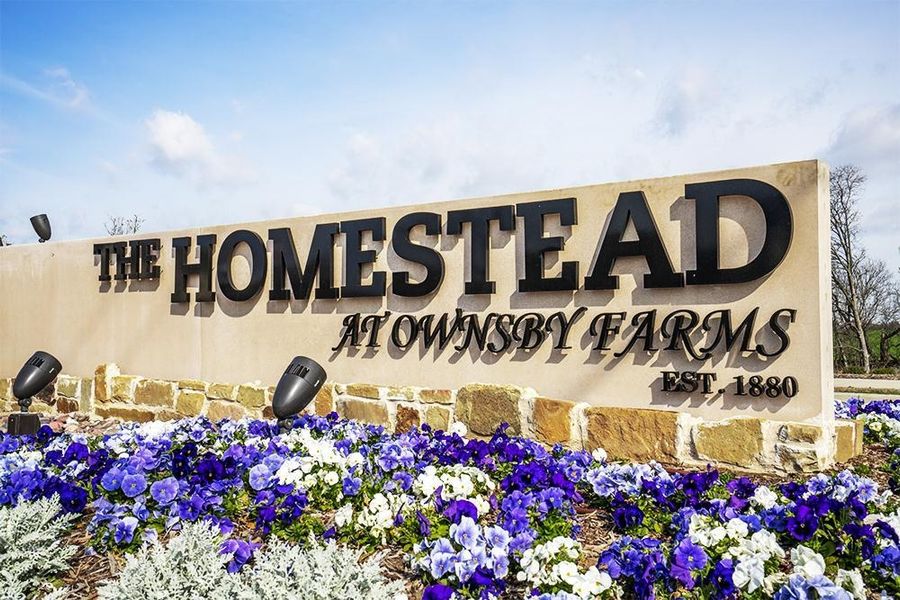 Image 7 of the The Homestead at Ownsby Farms community in Celina, TX.