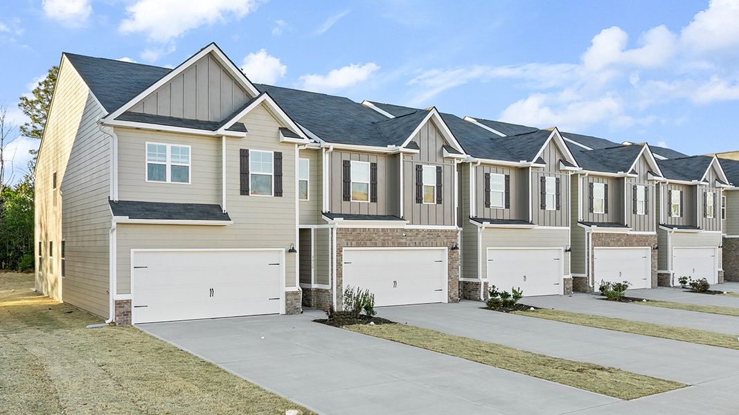 Front exterior of a home in the Laurel Park Townhomes community, located in Hephzibah, GA (Image 3).