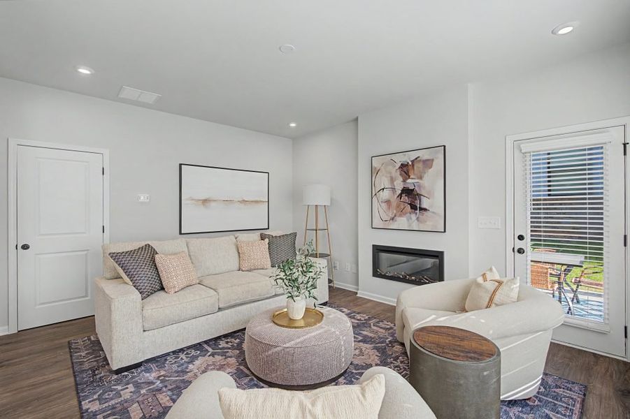 Furnished interior in a model home at Meadow Pines in Dallas (Image 36). Furnished interior in a model home at Meadow Pines in Dallas (Image 36).