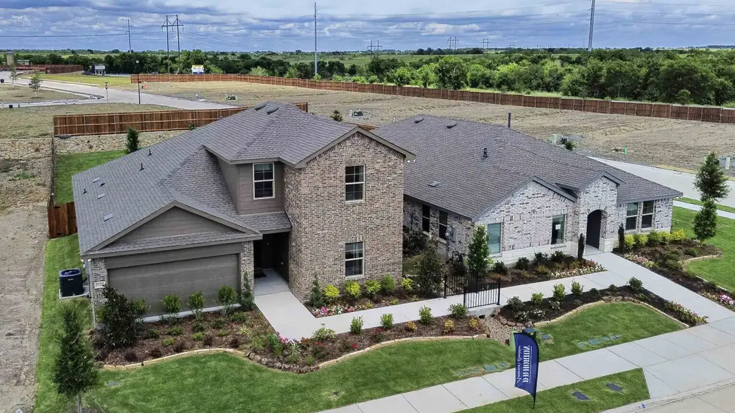 Front exterior of a home in the Crane Crossing community, located in Crandall, TX (Image 1). Front exterior of a home in the Crane Crossing community, located in Crandall, TX (Image 1).