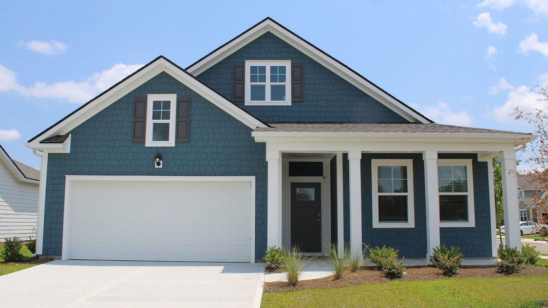 Front exterior of a home in the Kingston Bay community, located in Conway, SC (Image 10).
