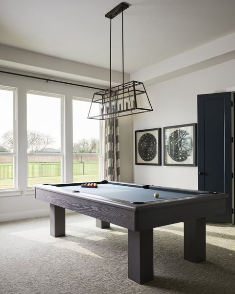 Furnished interior in a model home at Whitestone Estates in Parker (Image 24).