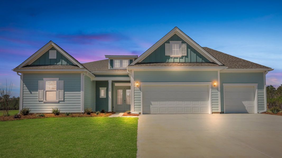 Front exterior of a home in the Berkeley Bay community, located in Ridgeville, SC (Image 2).