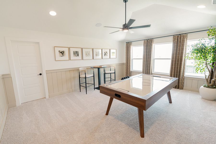 Furnished interior in a model home at Byrum Ranch - 1 Acre Lots in Maypearl (Image 1). Furnished interior in a model home at Byrum Ranch - 1 Acre Lots in Maypearl (Image 1).