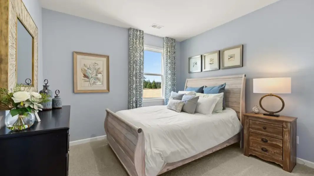 Furnished interior in a model home at Branford Crossing in Stockbridge (Image 19).