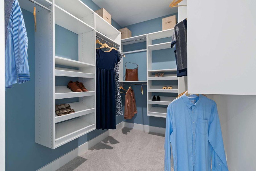 Furnished interior in a model home at Celesta in Decatur (Image 19).