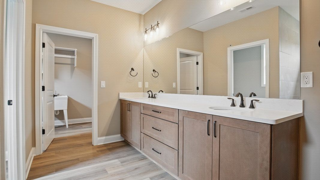 Furnished interior in a model home at The Grove at Haven Hill in Lenoir City (Image 25). Furnished interior in a model home at The Grove at Haven Hill in Lenoir City (Image 25).