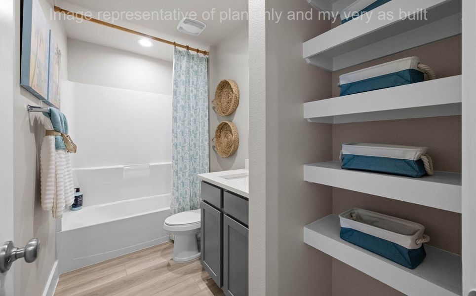 Furnished interior in a model home at The Islands of Rockport in Rockport (Image 7).