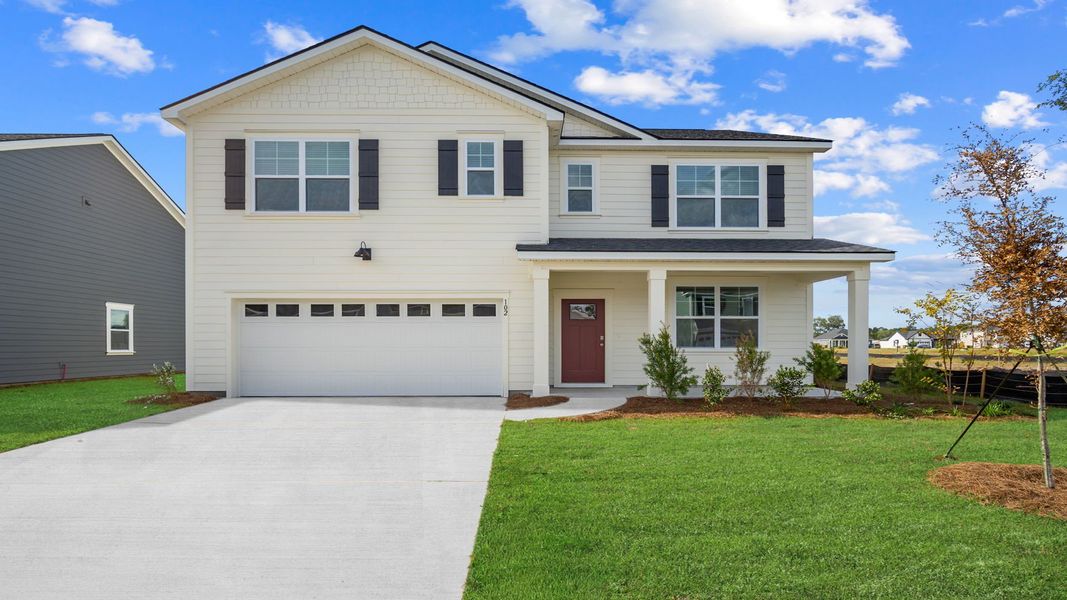 Front exterior of a home in the Fairhaven community, located in Statesboro, GA (Image 9).