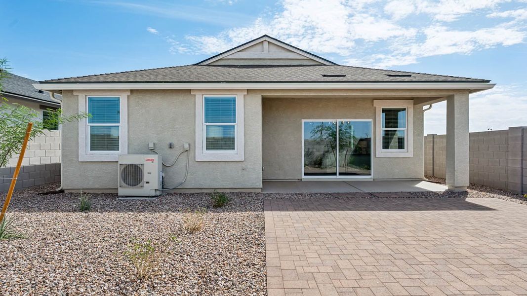 Front exterior of a home in the Elena Trails community, located in Maricopa, AZ (Image 9).
