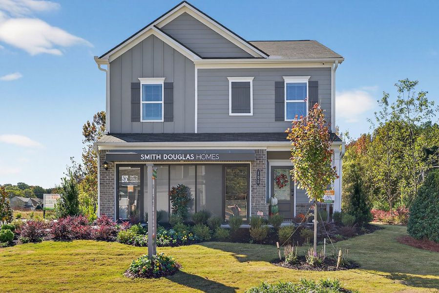 Front exterior of a home in the Stonebridge North community, located in Macon, GA (Image 18).