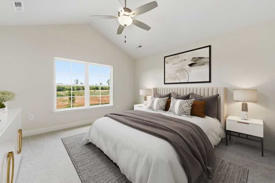 Furnished interior in a model home at Trinity Meadows in Trinity (Image 7). Furnished interior in a model home at Trinity Meadows in Trinity (Image 7).