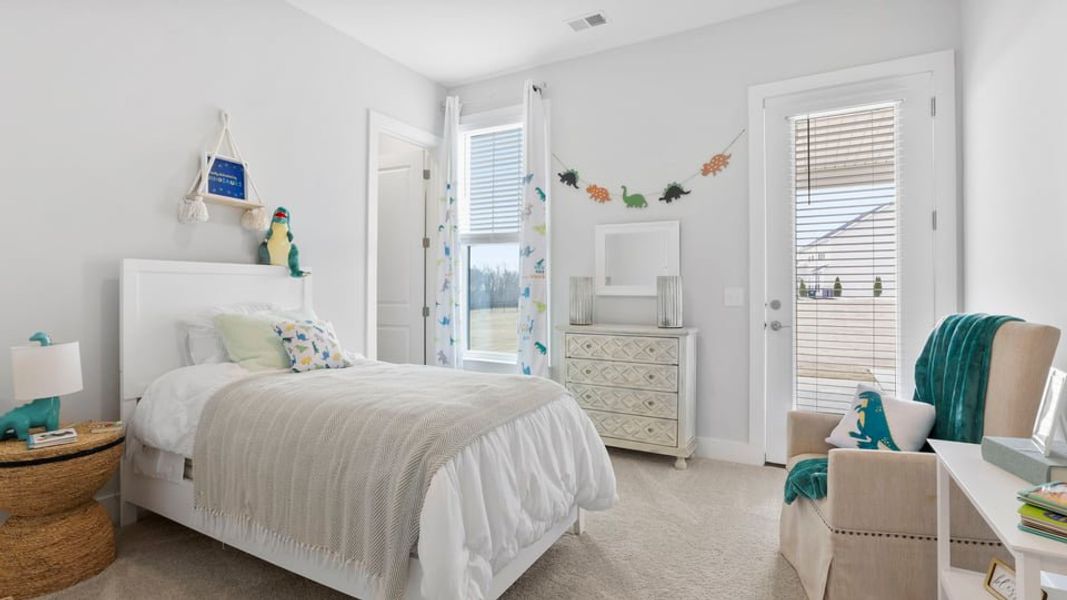 Furnished interior in a model home at Pinebrook in Woodruff (Image 14).