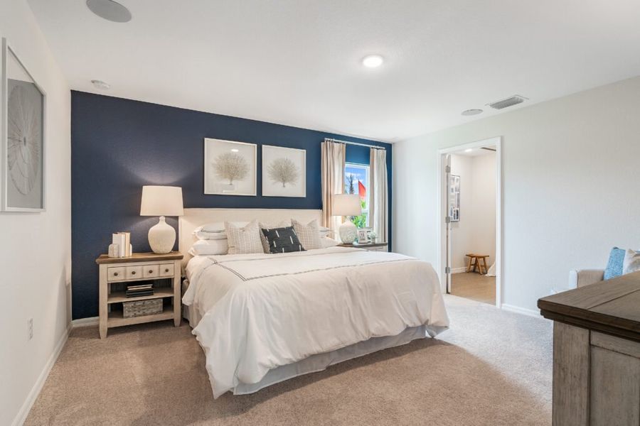 Furnished interior in a model home at LaBelle in Labelle (Image 6).