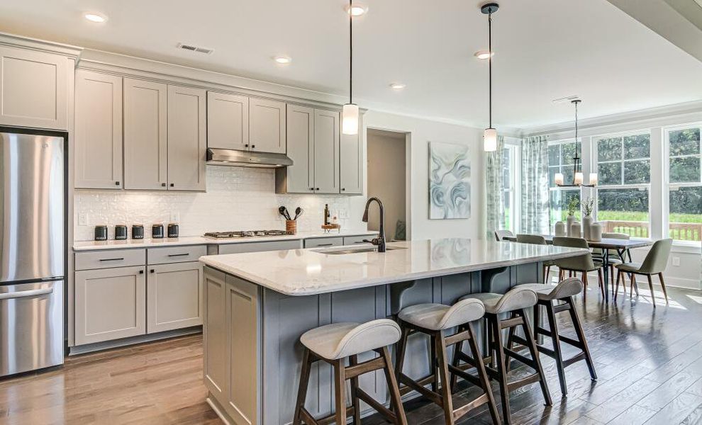 Furnished interior in a model home at Twin Creek in Kernersville (Image 12). Furnished interior in a model home at Twin Creek in Kernersville (Image 12).