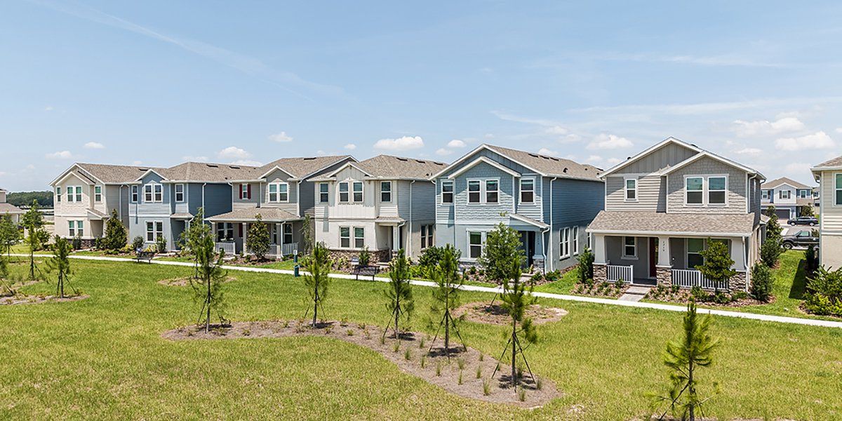 Front exterior of a home in the Center Lake Ranch Community Group Page community, located in St. Cloud, FL (Image 2). Front exterior of a home in the Center Lake Ranch Community Group Page community, located in St. Cloud, FL (Image 2).