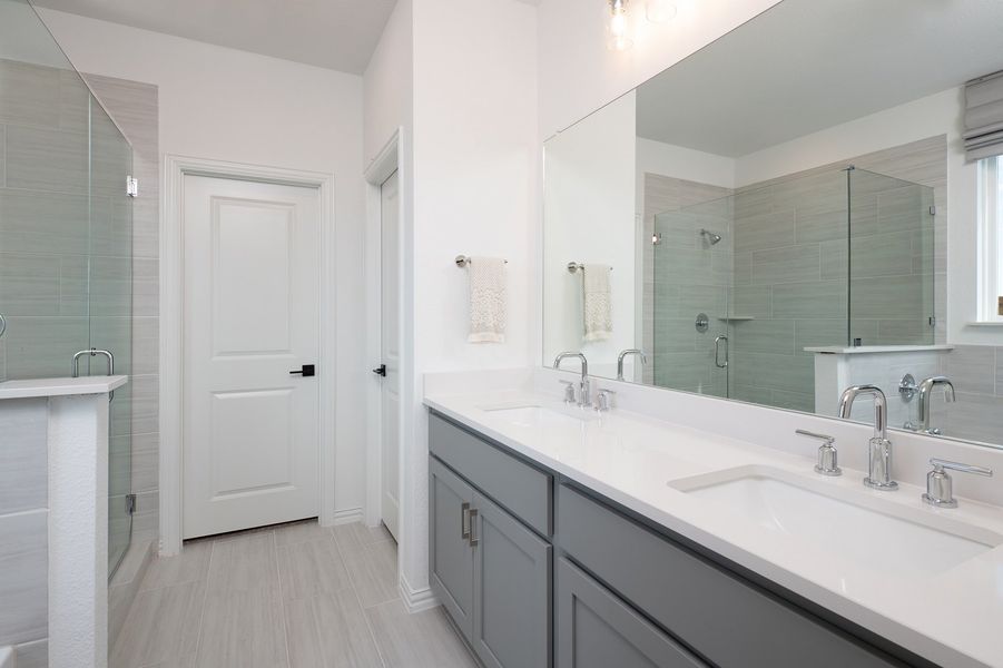 Furnished interior in a model home at Devonshire 50s in Forney (Image 7). Furnished interior in a model home at Devonshire 50s in Forney (Image 7).