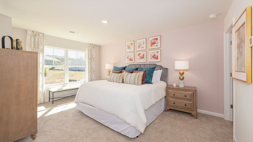 Furnished interior in a model home at Young's Crossing in Stone Mountain (Image 18).