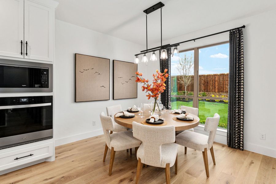American Legend Homes 50' model in Wellington - Dining Area American Legend Homes 50' model in Wellington - Dining Area