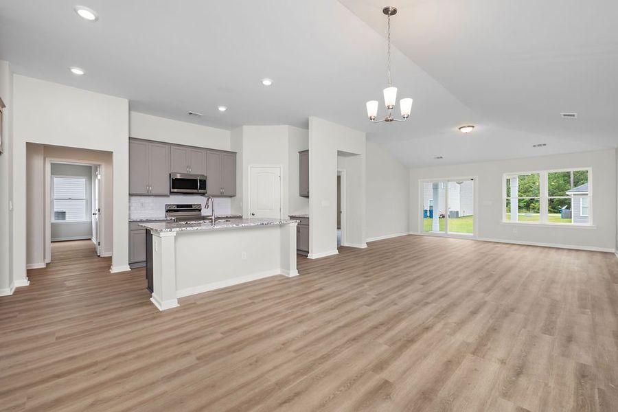 A showcase of a new construction home by Smith Family Homes, highlighting their design and quality (Image 13).