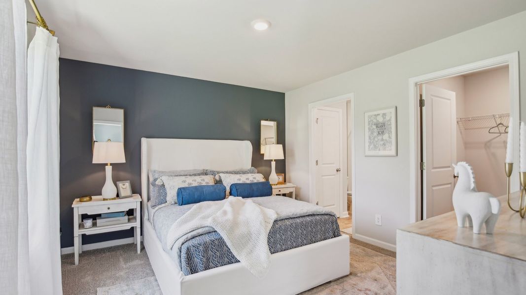 Furnished interior in a model home at Parkside Point in Portland (Image 8).