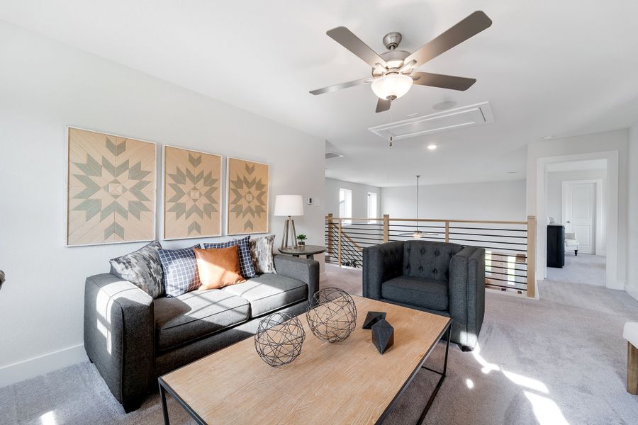 Furnished interior in a model home at Glen Oaks in Magnolia (Image 31). Furnished interior in a model home at Glen Oaks in Magnolia (Image 31).