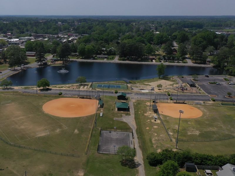 Nearby Jack Marley Park provides sports fields and walking trails.