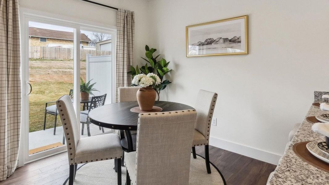 Furnished interior in a model home at Saint Marc's in Powell (Image 7).